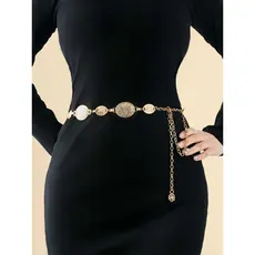Cinto Boêmio Luxo Feminino Elegante Acessório Moda Vestido Acessório Chic Estilo Fashion Para Looks De Festa E Dia