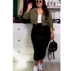 RS MODAS - SAIA TUBINHO PLUS SIZE