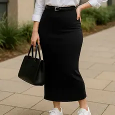 TETELESTAI - SAIA LÁPIS MAXI MIDI - Moda Evangélica