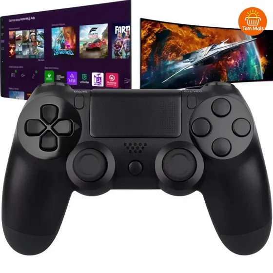 Sem Fio Controle Ps4 Joystick Gamer para PC Compatível com Switch Oled Lite