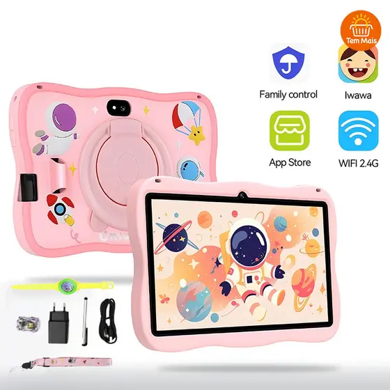 Tablet Infantil Resistente Astronauta 2030/Amyio: Ideal para Crianças Exploradoras