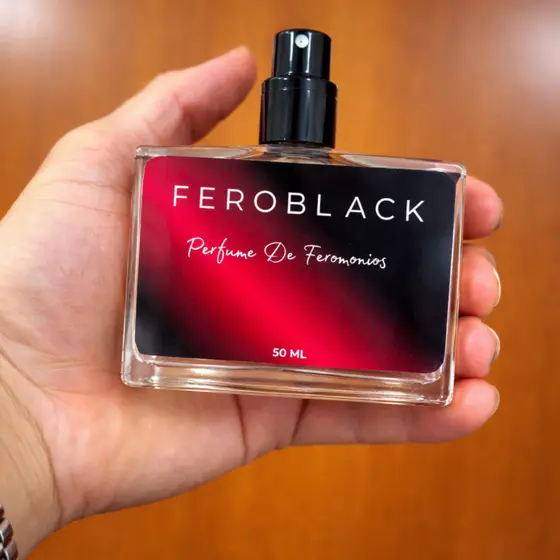 Ferofire Black Perfume Masculino Original 50ml