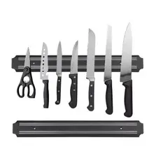 kit 1 Barra Magnética Imã Facas Cozinha Churrasqueira 33/55cm