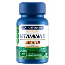 Vitamina D 2000UI 30 Cápsulas- Catarinense
