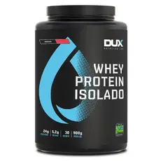 Whey Protein Isolado Morango 900g - Dux Nutrition