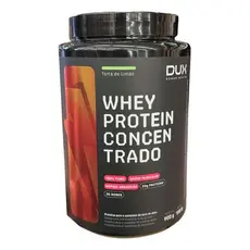 Whey Protein Concentrado 900g Sabor Torta Limão Suplemento Proteína Massa Muscular Recuperação