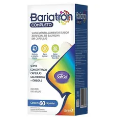 Bariatron Completo Airela Sabor Baunilha 60 Cápsulas Softgel