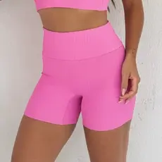 SHORT CANELADO EM POLIAMIDA JULIA