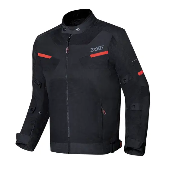 Jaqueta X11 Breeze 2 Masculina / Esportiva / Preto Vermelho