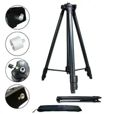 Tripé Regulável Universal Para Nível Laser 1,5m 5/8 e 1/4 C/ Bolsa Ajustável