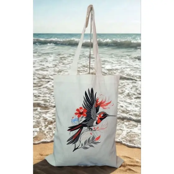 Bolsa ecobag ecologica aves pássaros PROMOÇÃO