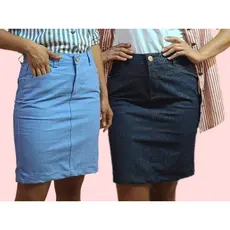 Saia Secretária Feminina Moda Modesta Social 32190