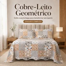 Kit Cobre Leito Colcha Queen 3 Peças Estampada Tendência Porta Travesseiro de Alta Qualidade
