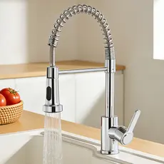 Torneira Cozinha Gourmet Mixer Chuveiro Duo Spray Preto Premium Extraíveis Torneiras