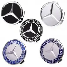 Mais Vendido [Avaliações de Clientes de 2017] Tampa Central do Cubo da Roda Mercedes Original de Fábrica com Logotipo C1