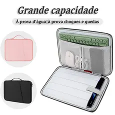 Bolsa para Tablet Impermeavel 11/13 Polegadas Multicamadas Estojo Protetor para iPad , Tablet , Capa Laptop Acolchoada