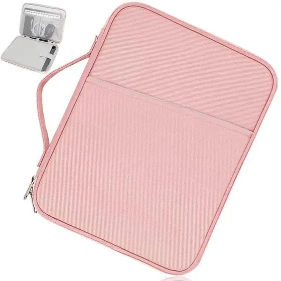 Bolsa de transporte para tablet de 11 polegadas rosa Capa de proteção e estojo para iPad