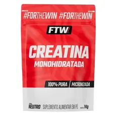Creatina Monohidratada Pura Refil 1Kg Refil -  FTW