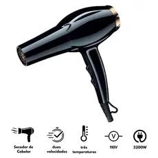 Secador de Cabelo 110v Profissional 3200W