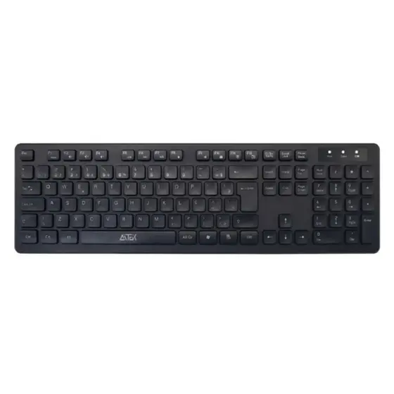 Teclado Sem Fio Aitek ATE-W11 ABNT2 Ç Para PC Notebook Office