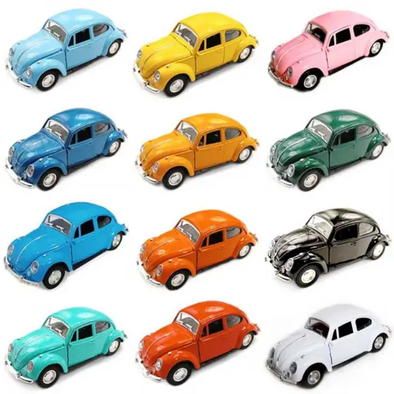 Miniatura  Fusca 1:36 metal Diecast colecionável