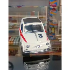 Miniatura Carrinho Metal escala 1/36 Fiat 500 Seleção Inglaterra abre as portas