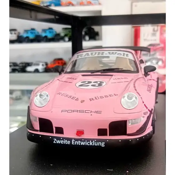 Miniatura Premium Solido Porsche RWB "Pink Pig" escala 1:18
