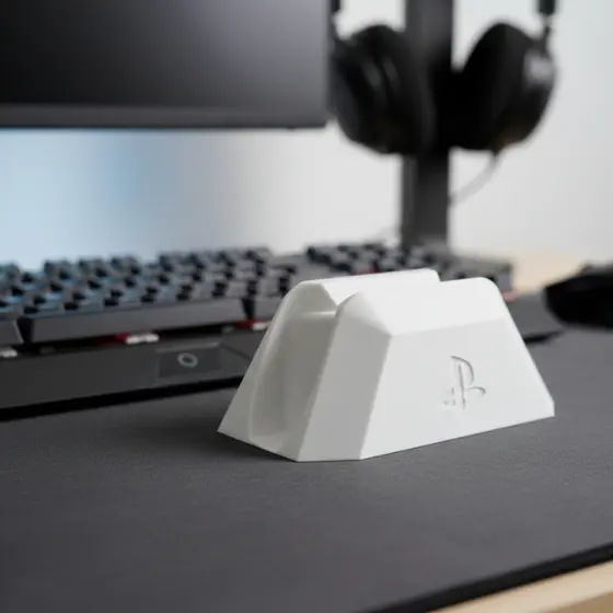 Suporte De Mesa Para Controle PS5 DualSense Organizador Setup Gamer Luxo