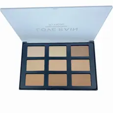Paleta de Pó Facial Compacto Profissional Para Maquiagem LOVE RAIN Contorno Em Pó On Sale