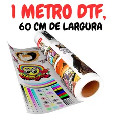 Estampas Impressão Dtf Alta Qualidade Cabeça de Impressao I3200 1 Metro por 58 Cm de Largura