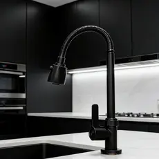 Torneira De Água Fria Única Com Rotação Universal , Pia Gourmet De Cozinha Em Formato De Cabeça De Chuveiro Ou Para Mont
