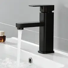 Torneira Do Banheiro De Níquel Escovado Moderna Cachoeira Da Pia Com Alça Única Adequada Para , Placa De Deck De Forneci