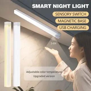 32/50/60CM Luz LED Sem Fio sensor De Inteligente Do Guarda-Roupa Quarto De Conveniência Carregamento USB