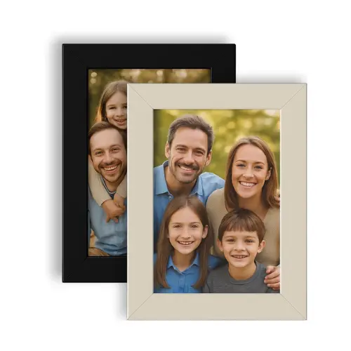 Kit Com 30 Porta Retrato A6 10x15cm Branco e Preto Com Vidro. Promoção