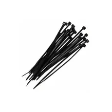 Abraçadeira Nylon 15 x 0,36 cm Hulter 100 Peças Preta HT1150UVPP