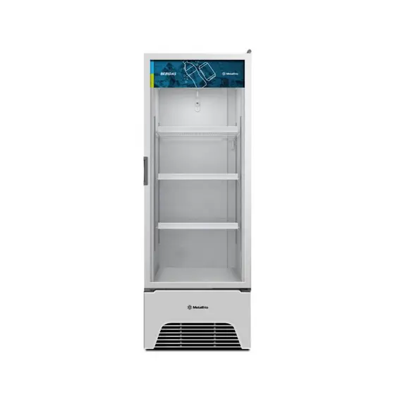 Expositor Refrigerado de Bebidas Metalfrio 403 Litros VB40AL Branco - 220V