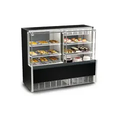 Vitrine Quente/Frio Gelopar Aurora GQEA-140R-PF 140 cm - 220V