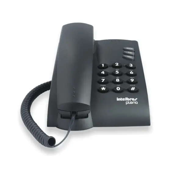 Telefone Intelbras Pleno Sem Chave de Bloqueio
