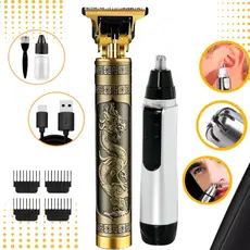 Barbeador-cuidados masculinos  e aparador de pelos Maquina cortar cabelo