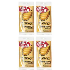 28 unid Aparelho de Barbear BIC Sensitive Shaver Leve 7 Pague 5 Unidades