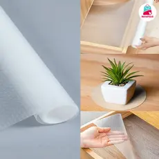 Forro de Alto Desempenho Impermeavel Antiderrapante Resistente e com Material Ecologico Transparente para Moveis