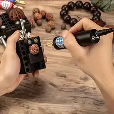 Mini Furadeira Manual Elétrica 5V USB Dispositivo Rotativo P/Jóias Epóxi De Resina Perolada Produção De Bricolagem