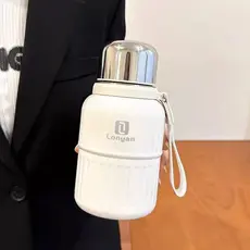 Garrafa Térmica 600ml SUS304 Aço Inoxidável Anti-Derramamento Mantém Mantém Calor 12 Horas E Frio Para Café Carro Viagem