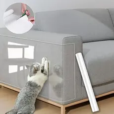 Rolo Adesivo firme anti-arranhão para Móveis de Gato Transparente Pelicula Protetor De Moveis