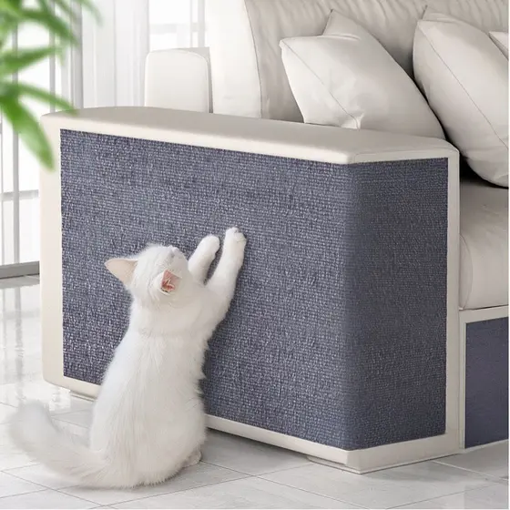 Tapete Arranhador Para Gatos Auto-Adesivo Proteçao Para Sofa
