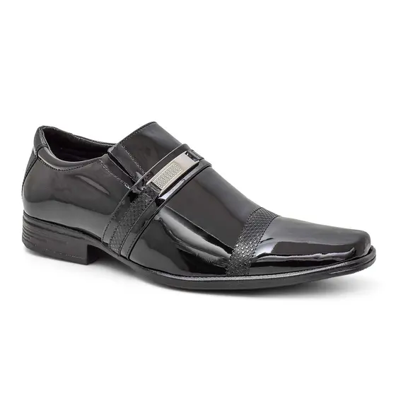 Sapato Social Moderno Estiloso Masculino Desing Elegante Perfeito em Trajes Finos
