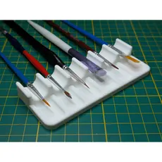 Suporte para Pincel Apoio Descanso Organizador para Pinceis Pintura Artesanato 6 Pinceis