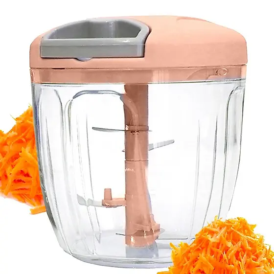 Processador Manual de Alimentos 5 Lâminas Triturar Pratico Dolce Home