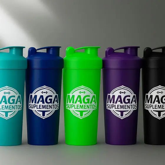 Coqueteleira Maga Suplementos Shaker 600 ml