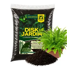 Terra Vegetal Adubada para Samambaia Pronto Para Uso Jardim 2kg/5kg/10kg/20kg